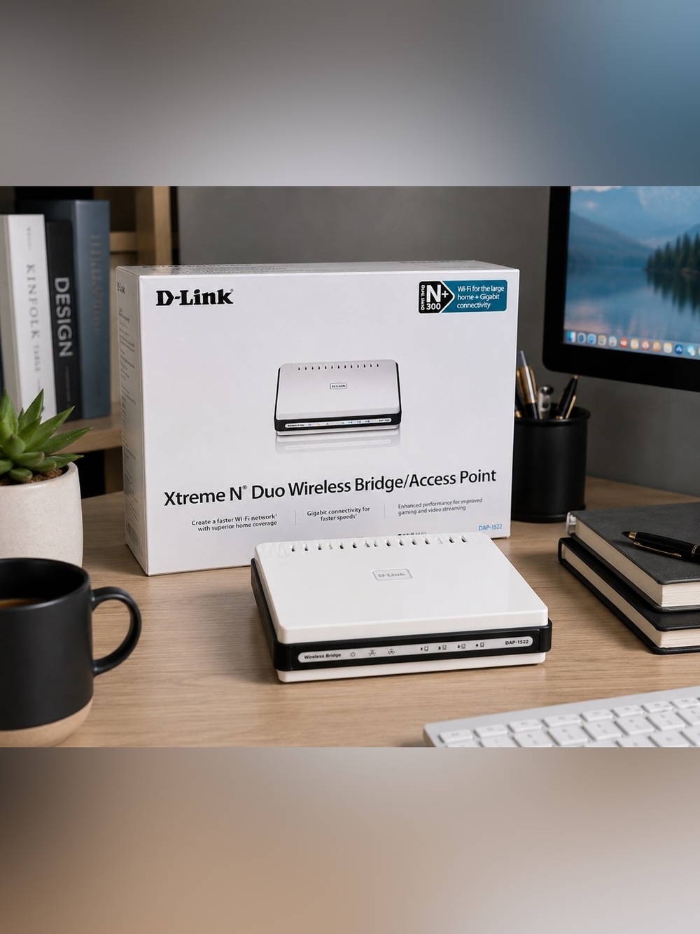 D-Link Xtreme N Duo Wireless Bridge / Access Point (DAP-1522)